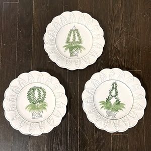 Cool Italian Topiary plates
